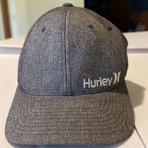 Hurley Flexfit Hat Gray Size L-XL